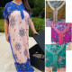 Robe de maison style oriental pour femme
