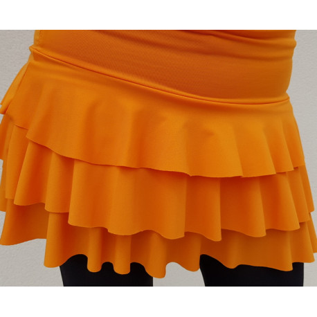 Ceinture de danse orientale jupette 3 volants 