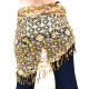 Ceinture de danse orientale crochetée et paillettes