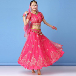 Costume de danse bollywood adulte 3 pièces