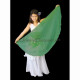 Voile demi lune enfant de danse orientale vert foncé