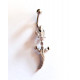 Piercing de nombril fantaisie strass