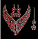 Bijoux indiens Parure florale 