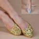 Chaussons de danse à paillettes brillantes