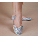 Chaussons de danse à paillettes brillantes