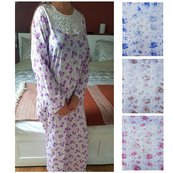 Pyjama Djellaba femme robe de maison confortable et légère