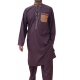 Qamis mi long et sarouel homme style pakistanais Promo