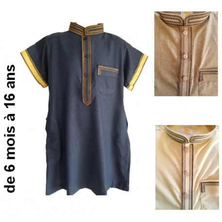 Gandoura garçon collection oriental chic