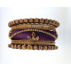 Ensemble de bracelets indiens fils de soie