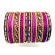 Lot de 26 bracelets bangles indiens multicolores mariage