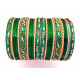 Lot de 26 bracelets bangles indiens multicolores mariage