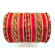 Lot de 26 bracelets bangles indiens multicolores mariage