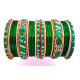 30 Bracelets indiens bollywood strass colorés 