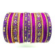 Ensemble de 26 Bracelets indiens bangles motif losange