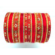 Ensemble de 26 Bracelets indiens bangles motif losange
