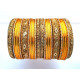 Ensemble de 26 Bracelets indiens bangles motif losange