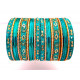 Ensemble de 26 Bracelets indiens bangles motif losange