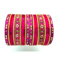 Indian Bollywood Bangles Jewellery Lac Latkan Jhumka Silver - Etsy Sweden