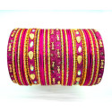 Bracelets d'Inde Bangles paillettes et strass