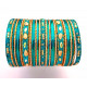 Bracelets d'Inde Bangles paillettes et strass