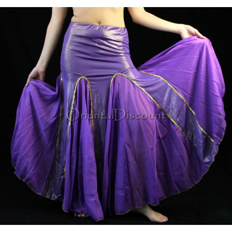 Jupe sirène de danse orientale 