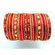 Bracelets d'Inde Bangles paillettes et strass