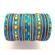 Bracelets d'Inde Bangles paillettes et strass