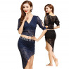 Ensemble de danse pour cours top et jupette