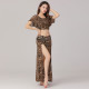 Costume de danse imprimé léopard