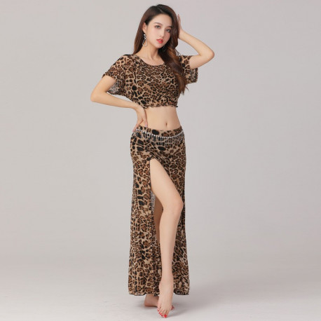 Costume de danse imprimé léopard