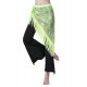 Foulard oriental velours triangulaire