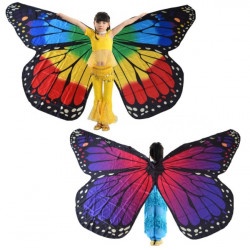 Voile de danse orientale enfant forme papillon 