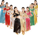 Costume de danse orientale brillant femme