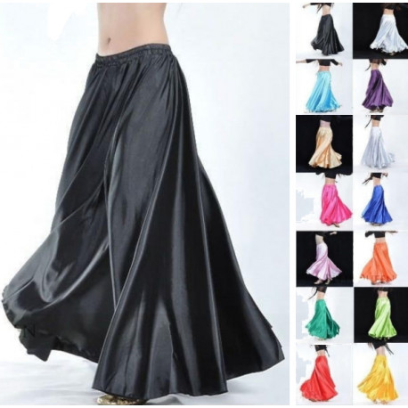 Lot de 10 jupes satin de danse orientale 