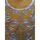Djellaba femme authentique motif or