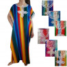 Djellaba Femme Arabesque marocaine Tie Dye