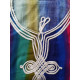 Djellaba Femme Arabesque marocaine Tie Dye