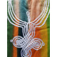 Djellaba Femme Arabesque marocaine Tie Dye