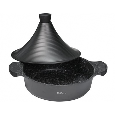 Tajine fonte d'aluminium Cheffinger 28cm Induction