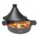 Tajine fonte d'aluminium Cheffinger 28cm Induction