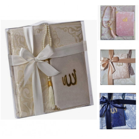 Coffret cadeau : Coran + Tapis + Tasbih
