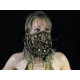 Voile de visage de danse orientale