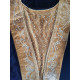 Robe orientale velours et strass 2 tons