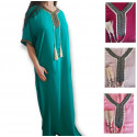 Djellaba robe d'été Femme style antique