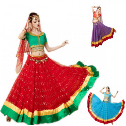 Tenue de danse indienne 3 pièces