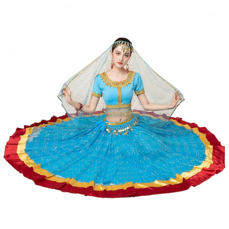 Tenue de danse indienne 3 pièces