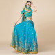 Costume princesse indienne haut + jupe