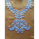 Abaya fille manches courtes unie