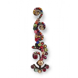 Bindi indien de luxe multicolore