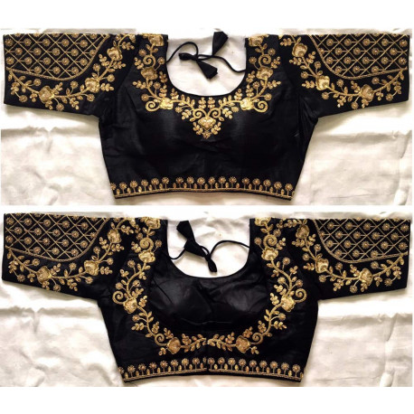 Blouse indienne courte - Choli Bollywood traditionnel